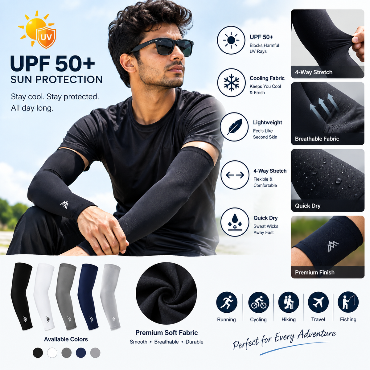 UV Protection Arm Sleeve